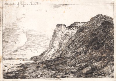 Il lato sud di Refnæs da Johan Thomas Lundbye