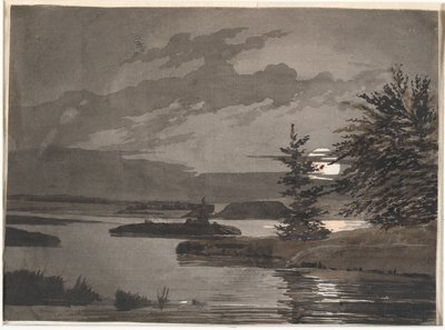 Vista da Auderød verso Sonnerup da Johan Thomas Lundbye