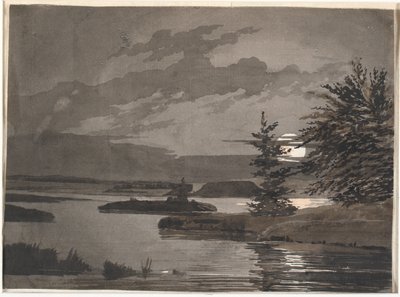 Vista da Auderød verso Sonnerup da Johan Thomas Lundbye