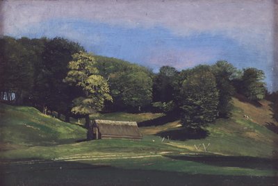 La valle dei lupi a Dyrehaven da Johan Thomas Lundbye
