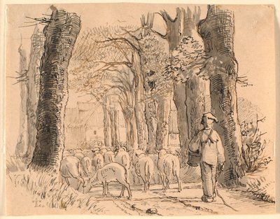 Il pastorello da Johan Thomas Lundbye