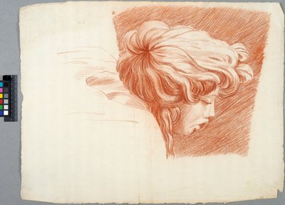 Akademiezeichnung (Detail) da Johan Tobias Sergel