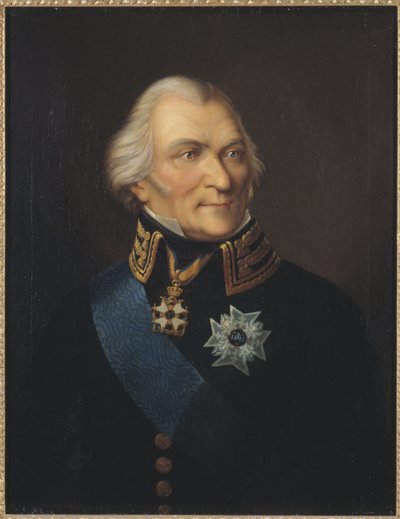 Ritratto del Conte Johan Christopher von Toll da Johan Way