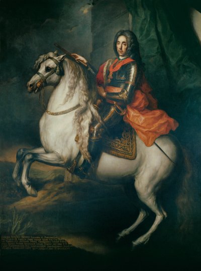 Eugenio di Savoia, principe, generale maggiore ... da Johann Gottfried Auerbach