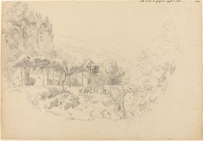 Un Pergolato Ombreggiato nella Valle di Gragnano da Johann Adam Klein