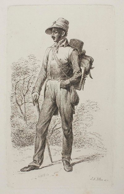 Johann Jacob Kirchner in viaggio a piedi da Johann Adam Klein