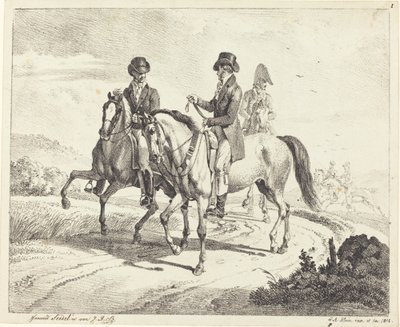 Passeggiata a cavallo da Johann Adam Klein