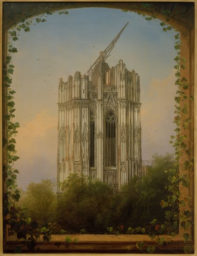 Torre sud incompiuta da Johann Adolf Lasinsky