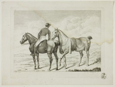 Scuola di equitazione e cavalli da Johann Adolph Darnstedt