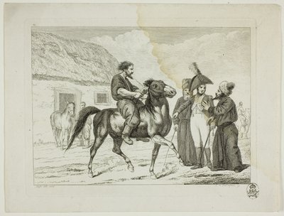 Scuola di equitazione e cavalli da Johann Adolph Darnstedt