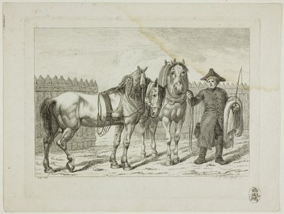 Scuola di equitazione e cavalli da Johann Adolph Darnstedt