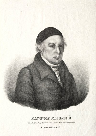 Ritratto di Anton André da Johann André