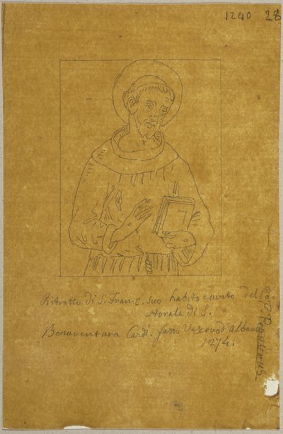 Aus: Sammlung von Umrissen und Durchzeichnungen, Band 2, Blatt 110 da Johann Anton Ramboux
