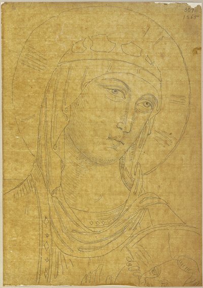 Aus: Sammlung von Umrissen und Durchzeichnungen, Band 6, Blatt 44 da Johann Anton Ramboux