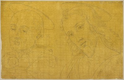 Da: Raccolta di contorni e ricalchi, volume 7, foglio 73 da Johann Anton Ramboux