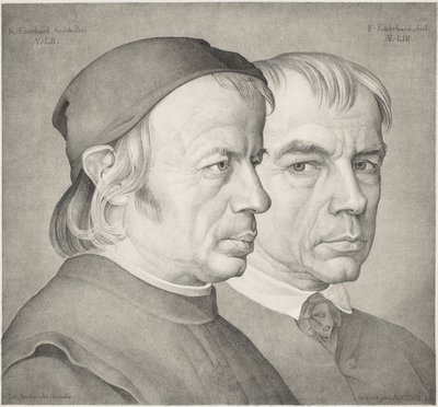 I fratelli Konrad e Franz Eberhard da Johann Anton Ramboux