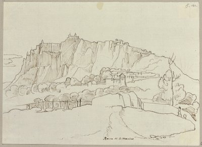 La Repubblica di San Marino da Johann Anton Ramboux