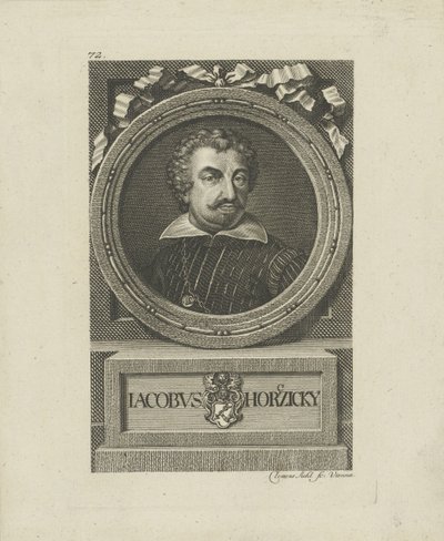 Ritratto di Jakub Horcicky z Tepence da Johann Balzer