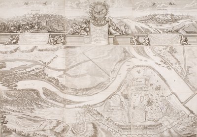 Fortezza e città di Belgrado da Johann Baptist Gumpp