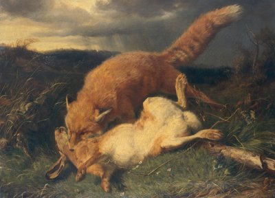 Volpe e lepre da Johann Baptist Hofner
