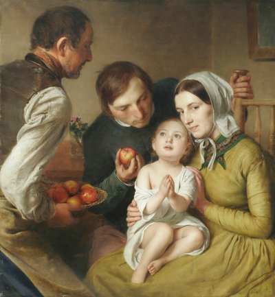 Imparare a pregare (Famiglia Reiter) da Johann Baptist Reiter