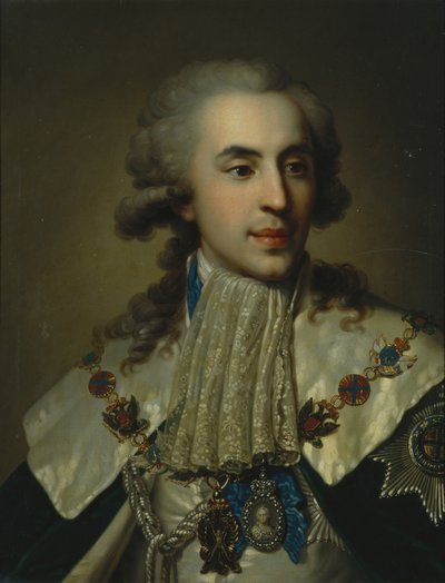 Ritratto del Principe Platon Zubov da Johann Baptist von Lampi the Elder