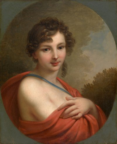 Ritratto di Yelena Naryshkina 1785-1855 da Johann Baptist von Lampi the Elder
