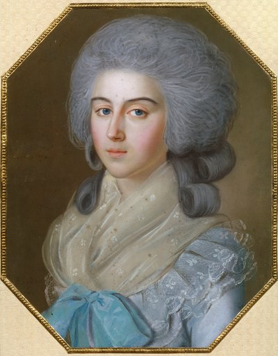 Ritratto della contessa Anna Alexandrovna Golitsyna da Johann Bardou