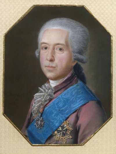 Ritratto del conte Mikhail Mikhaylovich Golitsyn da Johann Bardou