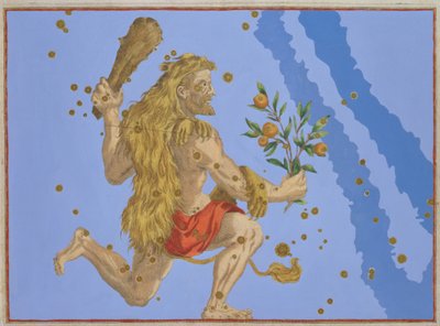 Costellazione di Ercole Pelle del Leone, da 