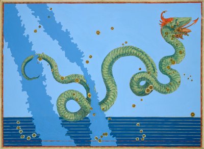 Costellazione del Serpente da Johann Bayer