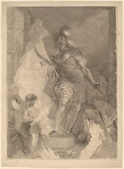 San Floriano da Johann Beheim after Franz Anton Maulbertsch