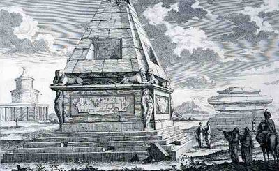 Tombe vicino al Cairo, Egitto, da 