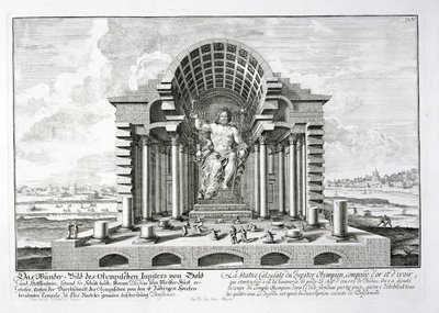 La Statua di Zeus Olimpico di Fidia, tavola 5 da 