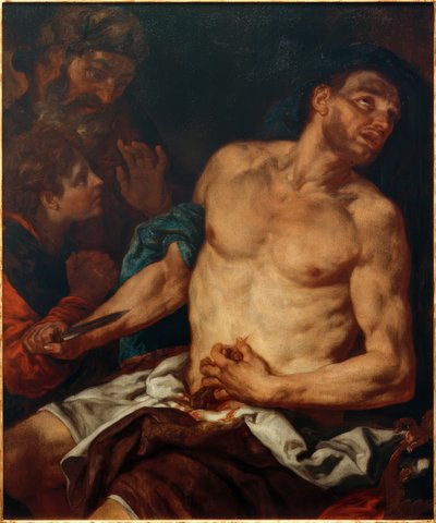 Il suicidio di Catone da Johann Carl Loth