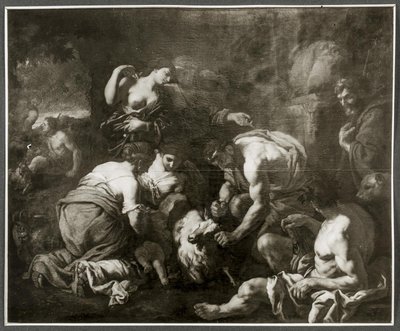 Giove Allattato dalla Capra Amaltea da Johann Carl Loth