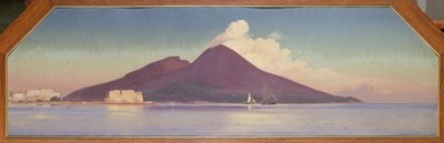 Monte Vesuvio, Napoli da Johann Carl Neumann