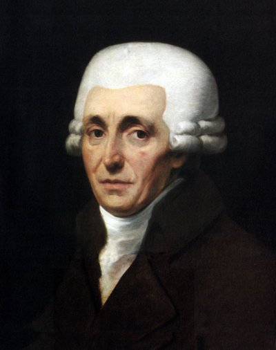 Ritratto di Joseph Haydn (1732-1809), compositore austriaco. Dipinto di Johann Carl Roesler 1799. da Johann Carl Roelser