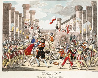 Balletto storico di Enrico, scena da 