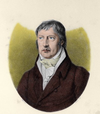 Ritratto di Georg Wilhelm Friedrich Hegel, filosofo tedesco da Johann Christian (after) Xeller