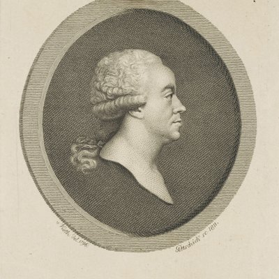Ritratto del compositore Joseph Schuster, 1811 da Johann Christian Benjamin Gottschick
