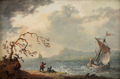 Paesaggio marino da Johann Christian Brand