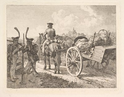 Una forgia mobile russa da Johann Christian Erhard