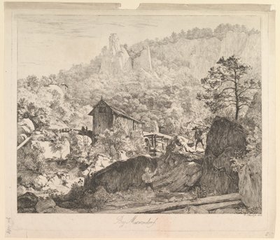 Intorno a Muckendorf, 1818 da Johann Christian Erhard