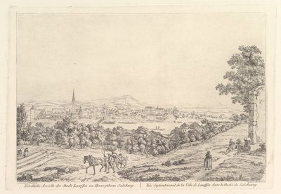 Sentieri nel Ducato di Salisburgo, inizio XIX secolo da Johann Christian Erhard