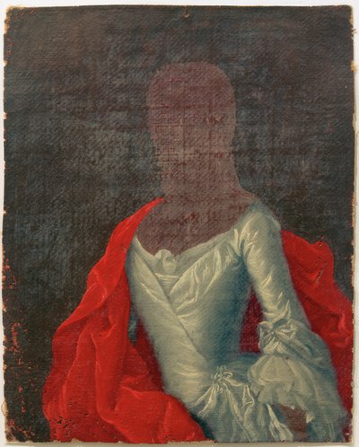 Studio di costume di una signora da Johann Christian Fiedler