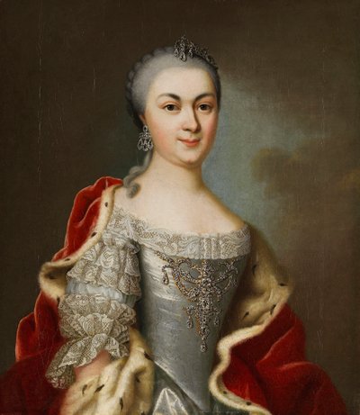 Ritratto della Principessa Maria Luisa Albertina di Assia-Darmstadt da Johann Christian Fiedler