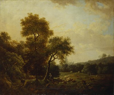 Paesaggio da Johann Christian Klengel