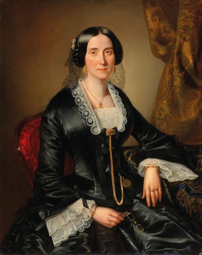 Mayer - Ritratto Johanna Bujatti da Johann Christian Mayer