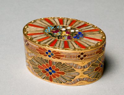 Tabacchiera, c.1780-1790 da Johann Christian Neuber
